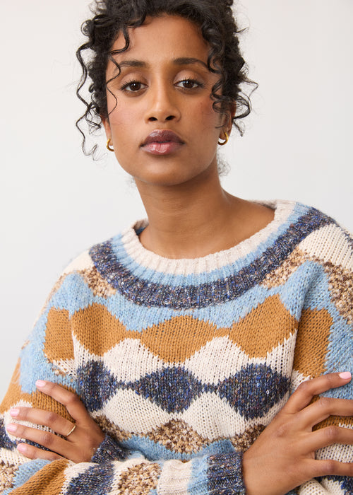 Boat Neck Sweater, Neutral Layer, alternate view