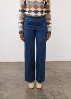 Pull-On Straight Leg, Houndstooth