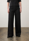 Pull On Wide Leg, Carbon Black