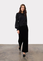Olivia Wide Leg, Black, alternate view