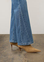 Olivia Bootleg, Med Wash, alternate view