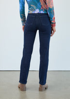Beyond Denim Straight Leg, Dark Rinse, back view