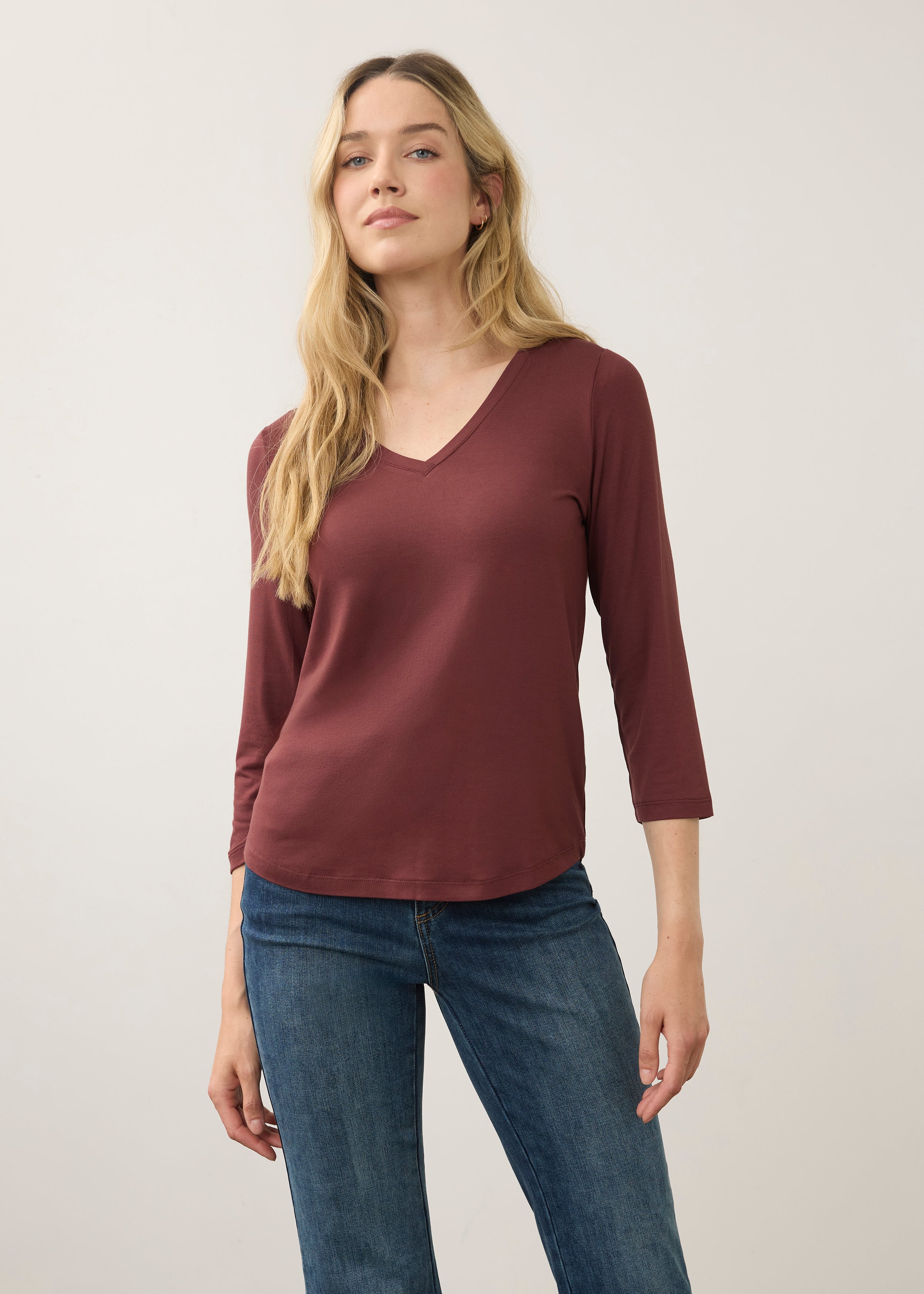V-Neck Top, Fig