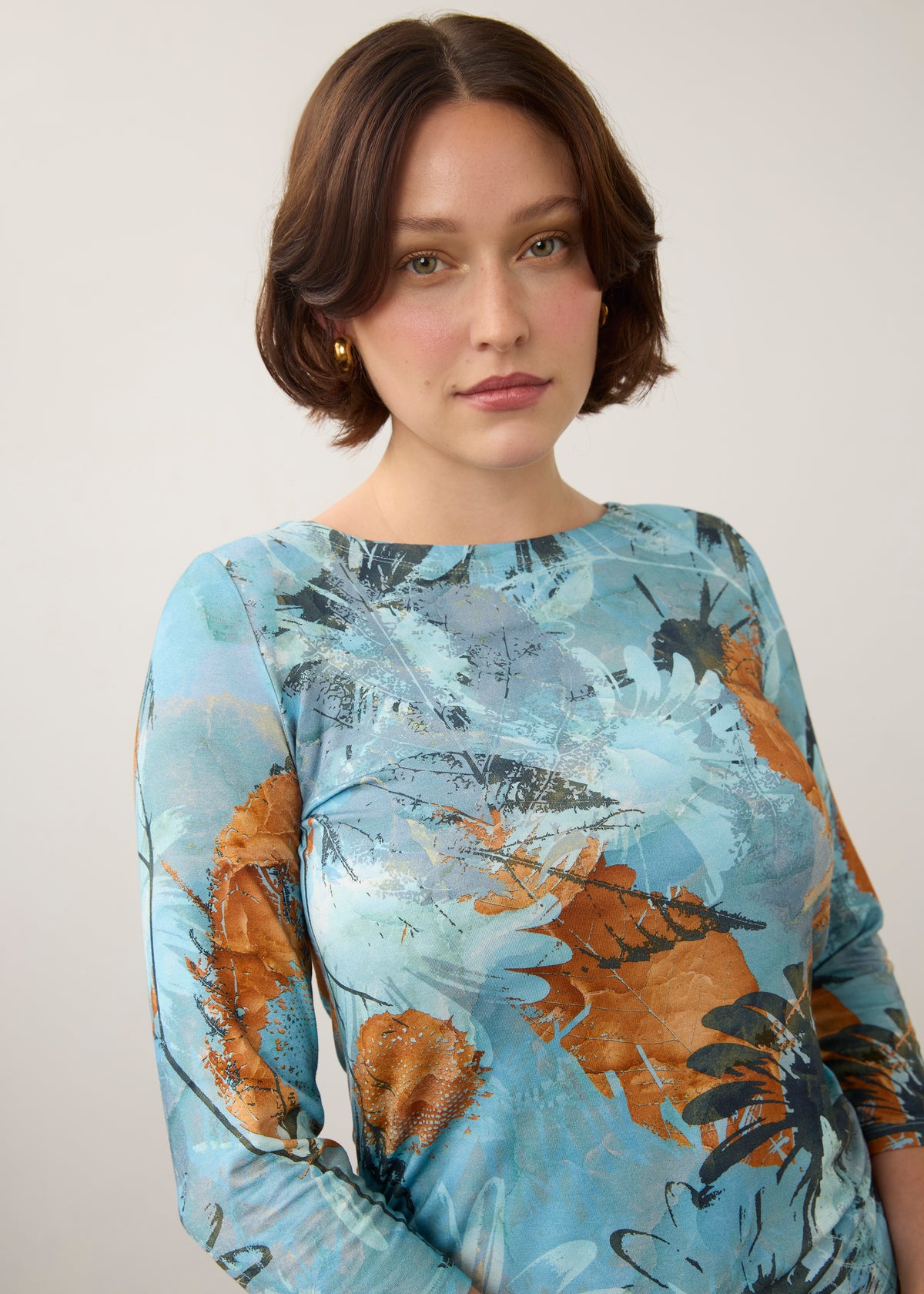 Boatneck Top Miranda, alternate view