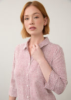 Long Sleeve Stripe Tunic, Fig Stripe, alternate view