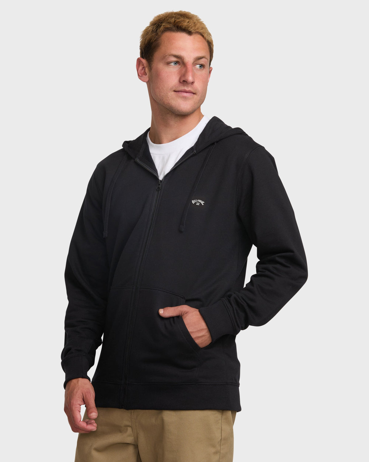 Billabong All Day Zip, Black, alternate view