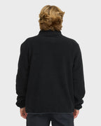 Billabong Alpine Mock Neck Zip, Black, alternate view