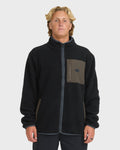 Billabong Alpine Mock Neck Zip, Black